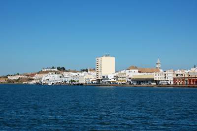 Ayamonta from the Guadiana ferry